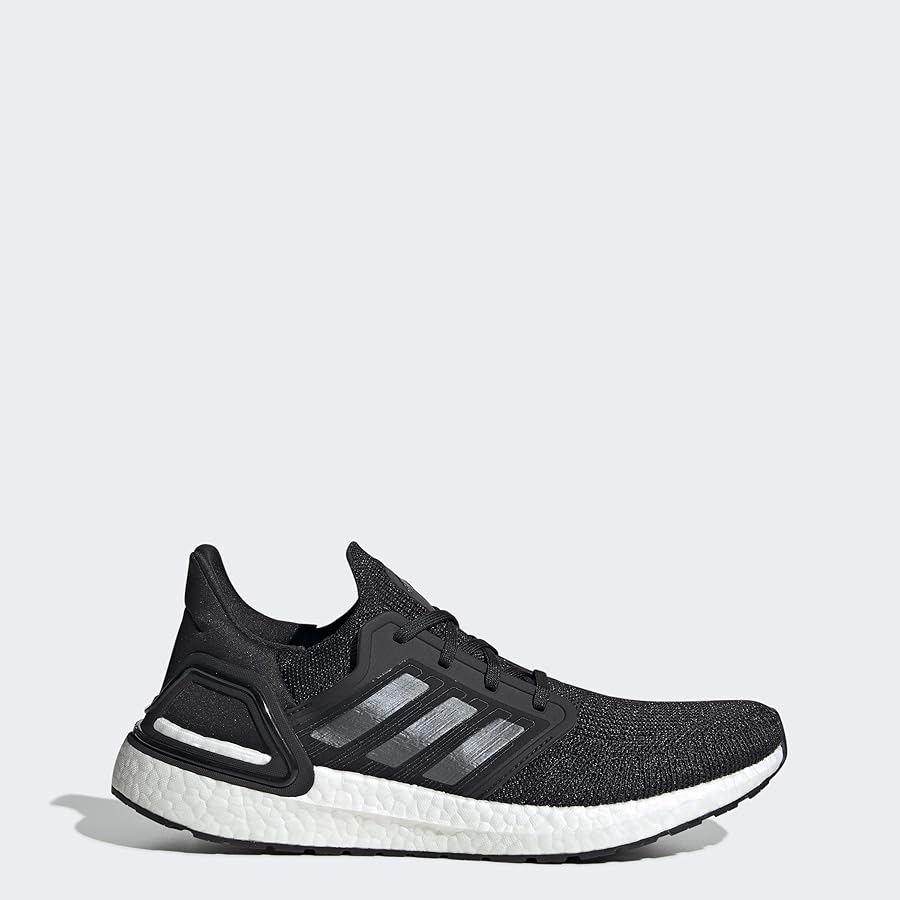 adidas Men's Ultraboost 20, Core Black/Night Met./FTWR White